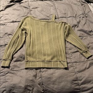 Daytrip Green Ribbed Women shirt